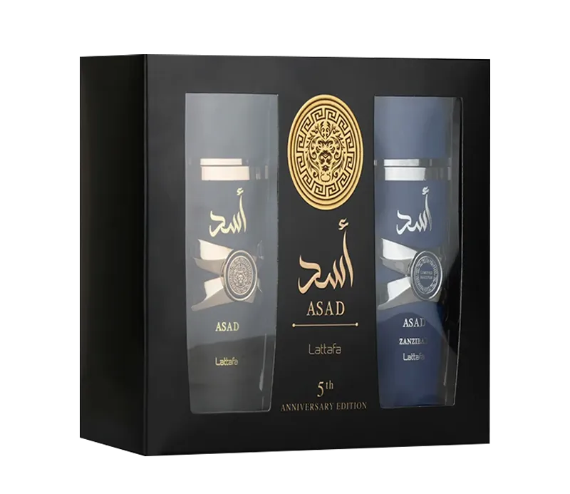 ASAD MEN X100V EDP + ASAD ZANZIBAR MEN X100V EDP C