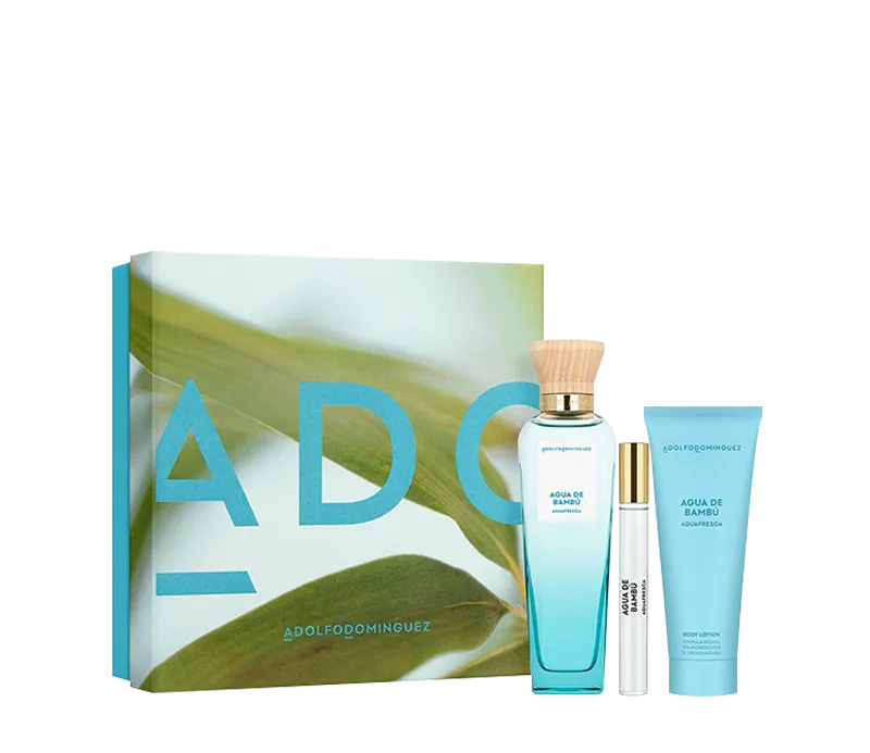 AGUA DE BAMBU FEM X120V EDT + BODY LOTION X75V + T
