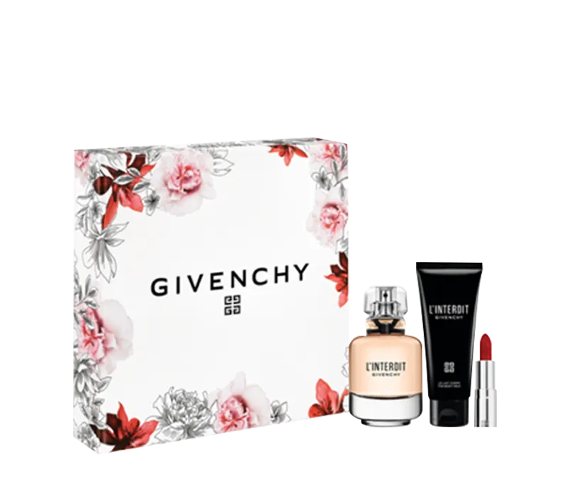 L INTERDIT FEM X50V EDP + BODY LOTION X75V + MINI