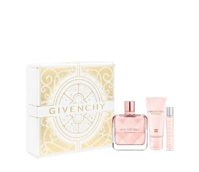 IRRESISTIBLE FEM X80V EDP + BODY LOTION X75V + TRA