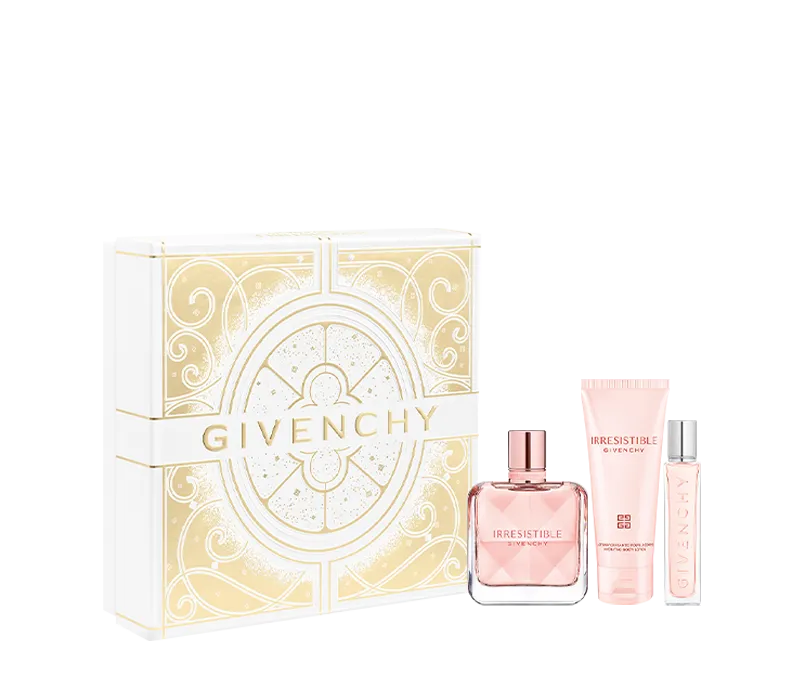 IRRESISTIBLE FEM X50V EDP + BODY LOTION X75V + TRA