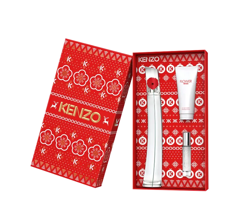 FLOWER FEM X100V EDP + BODY LOTION X75V + TRAVEL S