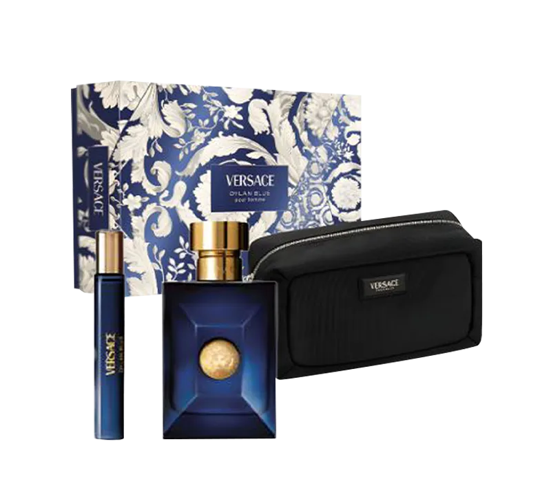 DYLAN BLUE MEN X100V EDT + TRAVEL SIZE X10V + POUC